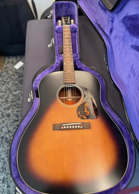 Epiphone "Inspired by Gibson Custom" '42 Banner J-45 with Laurel Fretboard 2024 - Vintage Sunburst MINT image 1