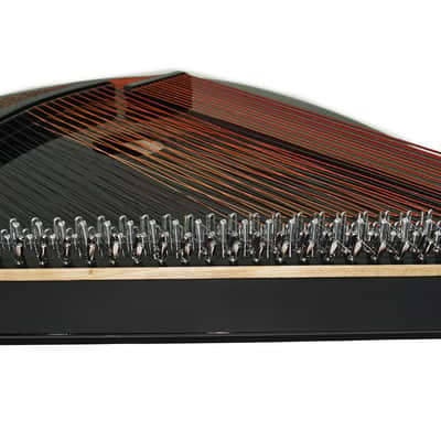 New Lviv Bandura with Levers 63 Strings Folk Musical Instrument Chernigiv Type Black, made in Ukraine Amazing Sound! image 6