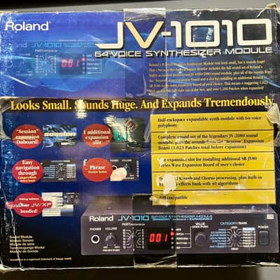 Roland JV-1010 64-Voice Synthesizer Module 1999 - 2003 - Black image 3
