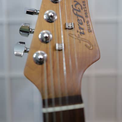 Limited Run Firefly Super FFST MODEL - 25.5" - ASH BODY - ROASTED MAPLE NECK - ELECTRIC GUITAR - OPEN PORE WHITE FINISH image 2