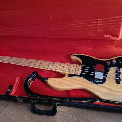 Rare USA Fender Marcus Miller Jazz Bass V — 2005 Natural Ash (Discontinued Model) image 6