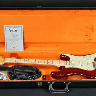 Fender Custom Shop 1971 Stratocaster Relic Midnight Wine over Lucerne Aqua Firemist image 5