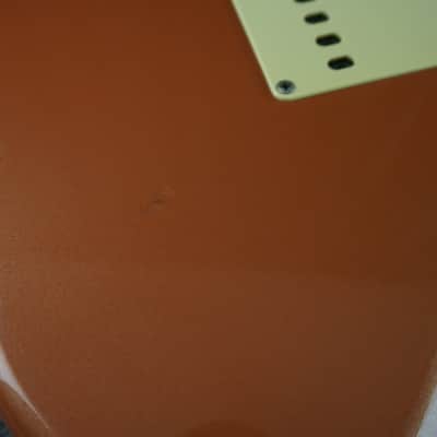 Fender Japan ST-62AS/H 40th Anniversary 1994 Stratocaster Copper Metallic Matching Headstock Foto Flame Neck image 16