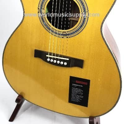 Willow Creek Willow Creek Herringbone Pro - Grand Auditorium solid Engleman spruce top image 3
