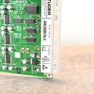Studer 8-Channel Analog Line Out Card for D21m & D23m Modular I/O System CG01HAH image 9