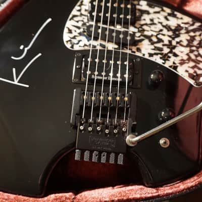 Klein Custom Electric Guitar 1991 Steinberger TransTrem Black image 4