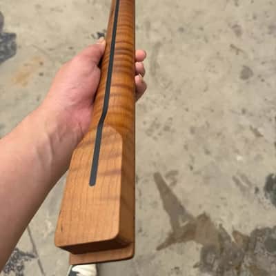 Flamed Maple Telecaster Guitar Neck, 22-Frets image 3