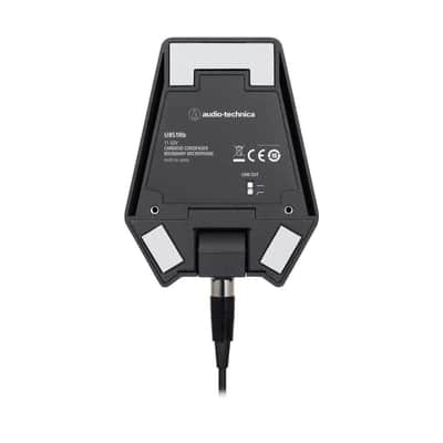 Audio-Technica U851RB Cardioid Condenser Boundary Microphone with Integral Power Module, Phantom Power Only, Black image 3