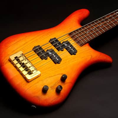 Spector NS-5 - Red to gold burst oil image 7