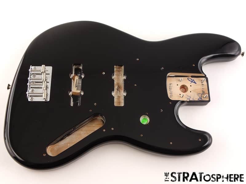 Fender Vintera II 60s Jazz Bass BODY + HARDWARE 1960s Alder Black image 1