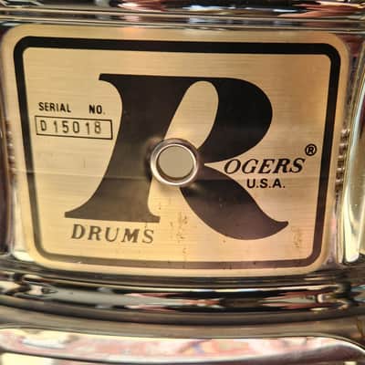 STUDIO SALE! Rogers 'BIG R' Dynasonic Snare COB 14"×5" 1975-77 USA image 11