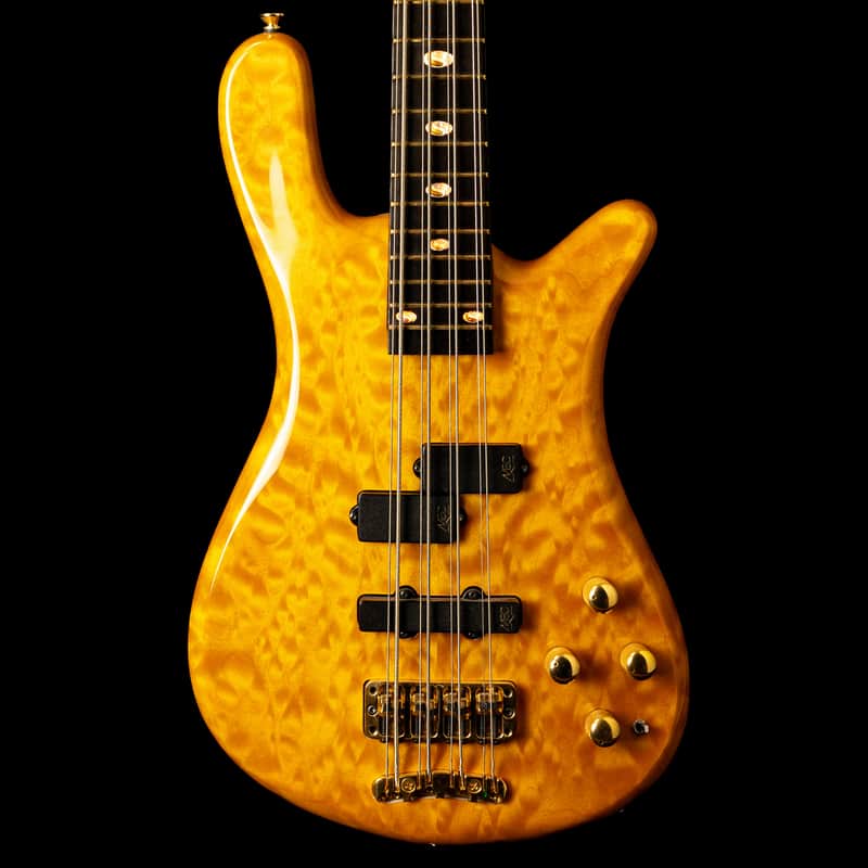 2003 Warwick Streamer LX 8-String Bass Honey Violin Stain