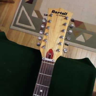 Bartell of California 12-String Hollow Body Guitar with Case image 5