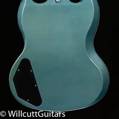 Gibson Custom Shop 1964 SG Standard Reissue Murphy Lab Light Aged Maestro Vibrola Antique Pelham Blue (604) image 4