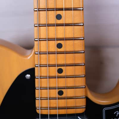Fender American Ultra Luxe Vintage '50s Telecaster Electric Guitar, Butterscotch Blonde #8788 image 12