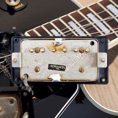 1985 Greco Black Beauty Custom EGC68-60 Mint Collection Japan Fujigen w/ Screamin PAFs image 16