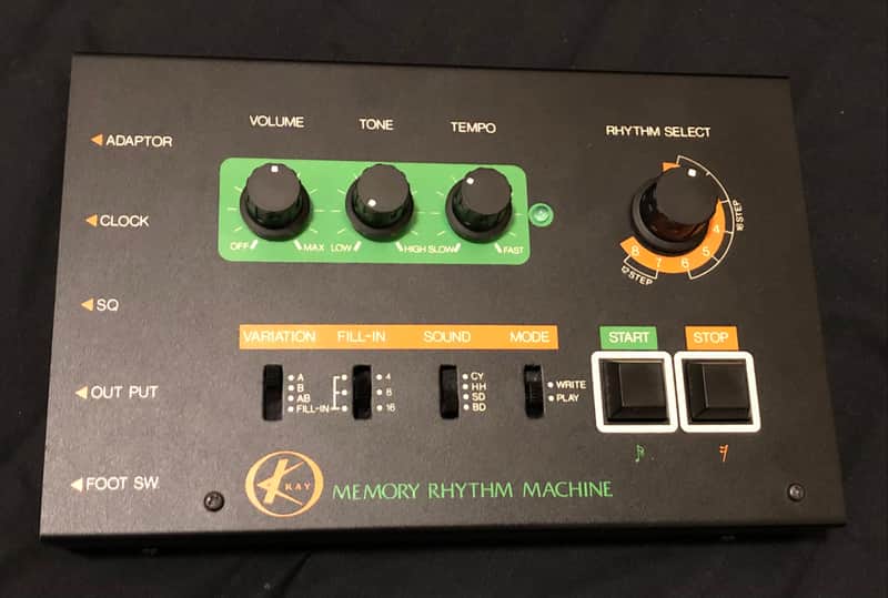 vintage rare drum machine Kay Memory Rhythm Machine (DRM-1) 1980s image 1