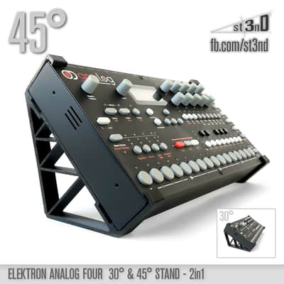 DUAL STAND for ELEKTRON Analog Four MK1 / Analog Rytm MK1 -  30° and 45° image 2