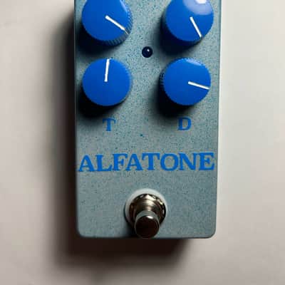 AlfaTone Silver Special #1 2023 - Light Blue Fade (British Pedal Company Dumble Silverface Overdrive Special style pedal) image 3
