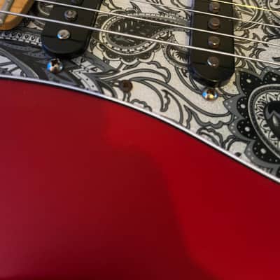 Fender Standard Stratocaster with Maple Fretboard 2009 - 2017 - red image 20