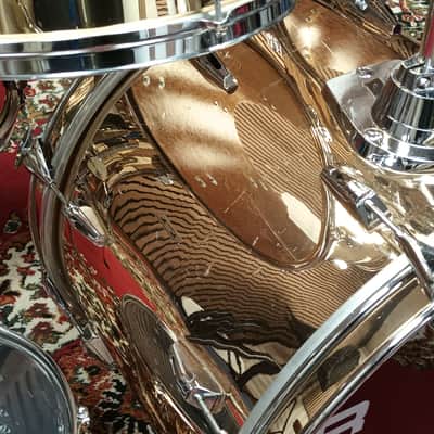 Remo Acousticon Kit In Mirror Gold – 20″, 16″,14″,13″,12″&10″ image 8