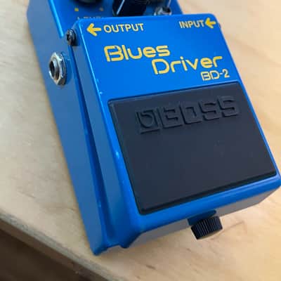 Keeley Boss BD-2 Blues Driver Overdrive with Phat Mod 2010s - Blue image 4