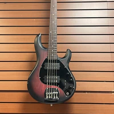 Sterling SUB StingRay Ray5HH in Ruby Red Burst Satin New Blem #4464 image 1