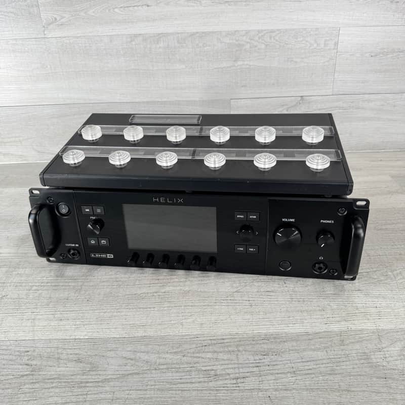 Line 6 Helix Rack Guitar Multi-effects Rack Processor - Foot Controller Included image 1