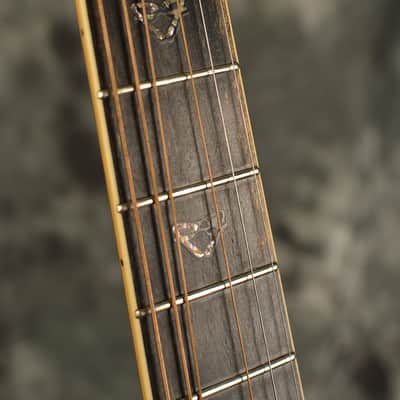 Fender F-115 1978 RARE Vintage Dreadnought D-45 Style Pearl Acoustic Guitar w Hard Case Included image 9