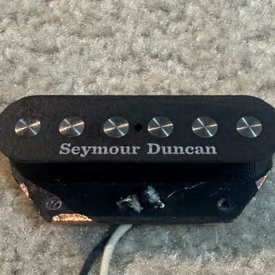 Seymour Duncan STL-3 Quarter Pound Tele Bridge Pickup 2010s - Black image 1