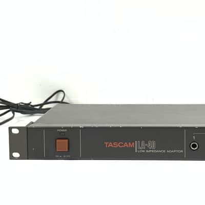 Tascam LA-40 Low Impedance Adapter Lo-Hi High-lo-4 Channel-Vintage Pro Rack TGHM image 2