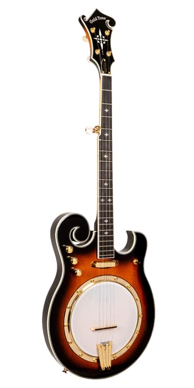 Gold Tone EBM-5 Solid Body Maple Top & Neck F-Style 5-String Electric Banjo image 1