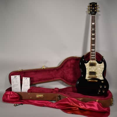 2000 Gibson SG Standard RARE Limited Edition Black And Gold Electric Guitar w/ OHSC image 1