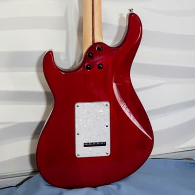Cort G250DX Double Cutaway Trans Red Electric Guitar w/Custom Pickguard & Armrest! image 6