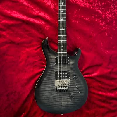 PRS SE Custom 24 Floyd Rose - Black Charcoal image 1