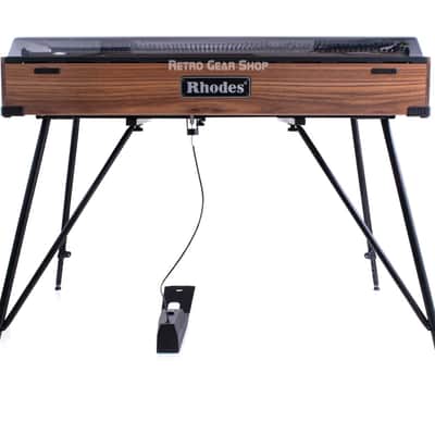 Rhodes MK8 Smoked Walnut Preamp + FX Panel + Midi Electric Piano Keyboard image 5