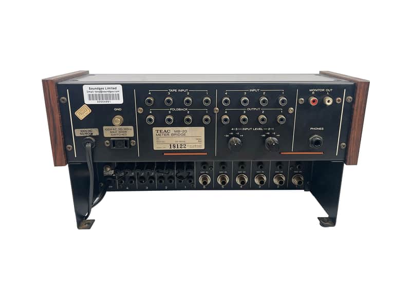 TEAC Model-2A & MB20 Mixer & Meterbridge | Reverb