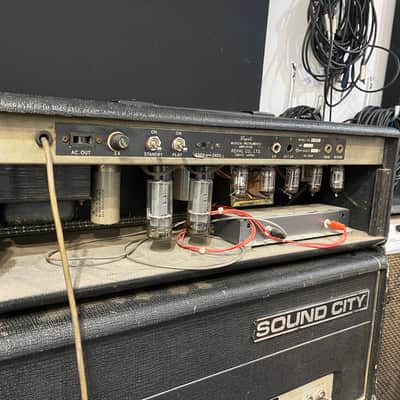 Royal Master. Japan fender bandmaster 1970s - Silverface Bild 4