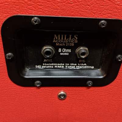 Mills Acoustics Mach 212B 2000-2010 Red image 4