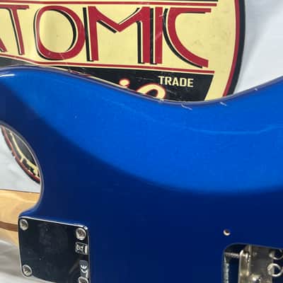 Fender Standard Stratocaster Strat Electric Guitar MIM - Made in Mexico - Electron Blue image 13