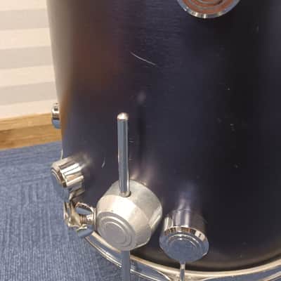 George Hayman Vibrasonic 14″ x 14″ Floor Tom Drum in Midnight Blue – Rare image 4