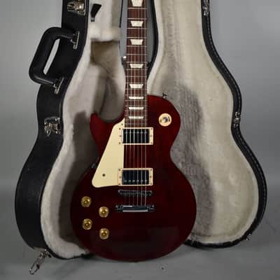 2012 Gibson Les Paul Studio Wine Red Robot Left-Handed Electric Guitar w/OHSC image 1