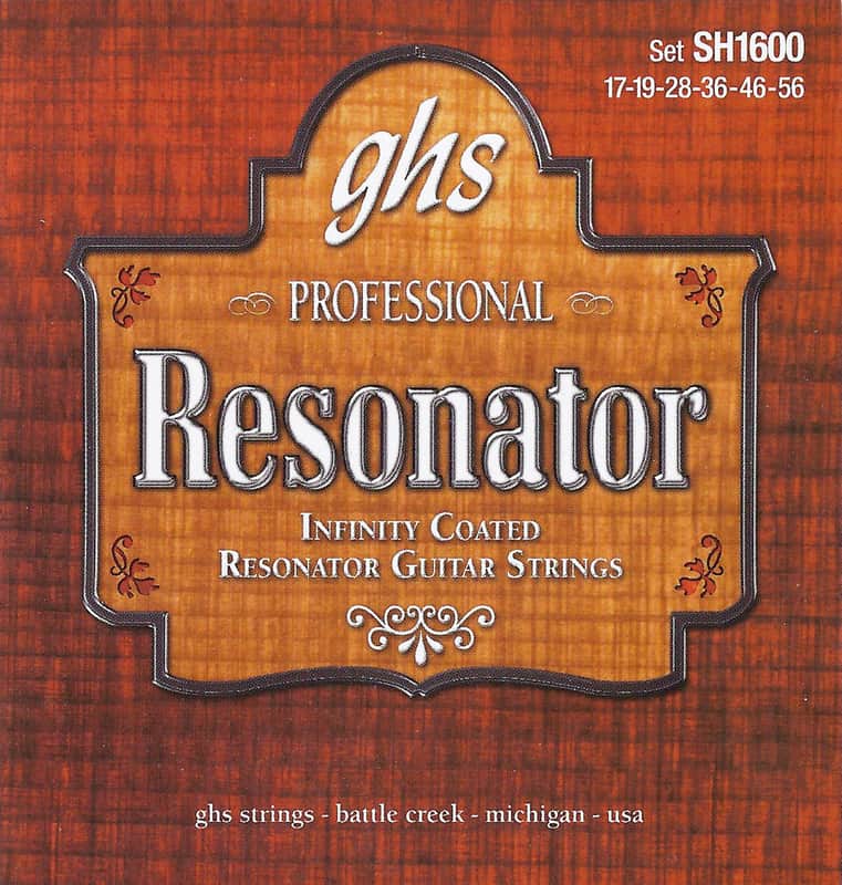 GHS Infinity Bronze Coated Resonator Guitar Strings image 1