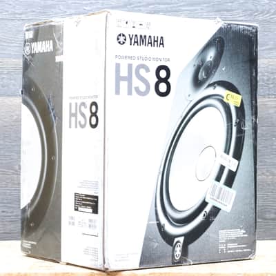 Yamaha HS8 Powered Studio Monitor 2-Way 8" Studio Monitor w/Box #UFFL01376 image 6