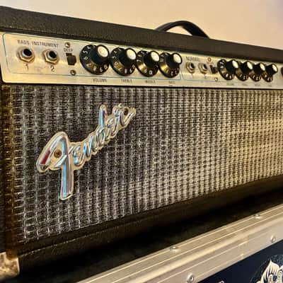 Fender Bassman 135 2-Channel 135-Watt Guitar Amp Head 1977 - 1980 - Silverface image 5