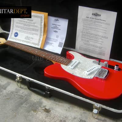 ♚MINT♚ 2006 G&L Leo Fender American ASAT Special TELECASTER USA ♚ FULLERTON RED ♚ Mother Pearl image 3