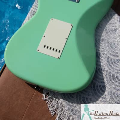 2010 Fender ST-62 '62 Stratocaster Reissue - 6.9 lbs!! - Limited Surf Green Finish - Made In Japan MIJ - Pro Set Up! w Perfect Frets/Action/Intonation - Demo Video image 19