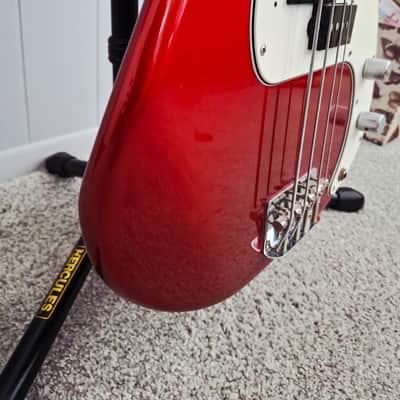 Fender PB-62 EX Precision Bass MIJ 1993-1994 Candy Apple Red Fujigen image 7