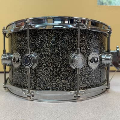 DW Collector's Series Maple Standard 14" x 7" Snare Drum Black Galaxy image 7