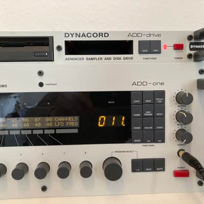 Dynacord ADD ONE & ADD DRIVE Vintage 12-Bit Drum Sampler & Drum Synthesizer w/ MIDI IN/THRU/OUT & Trigger Input image 3